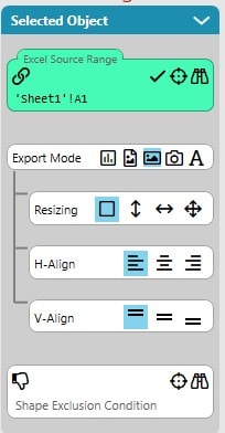 Export Mode Indirect Shape Preferences